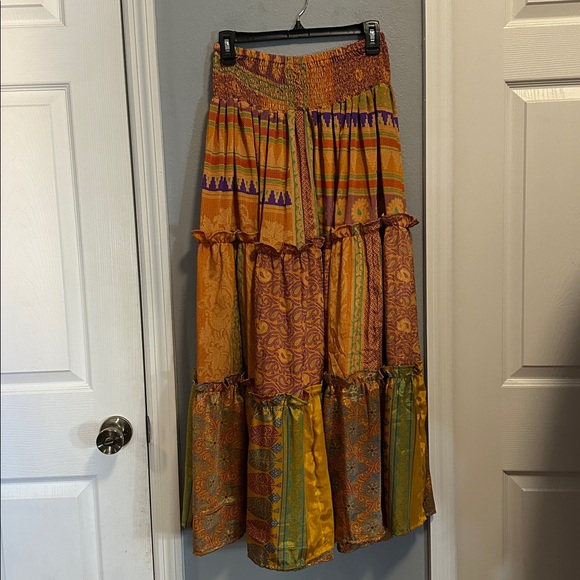 KANTHA MONARCH MAXI SKIRT OOAK - Picture 6 of 6